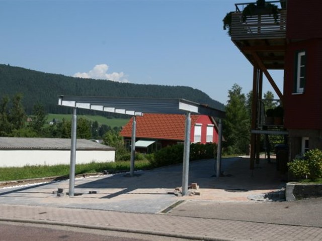 Carport Neubau in Baiersbronn