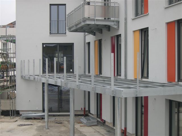 Einbauen von Balkonanbauten in Nördlingen Seniorenresidenz